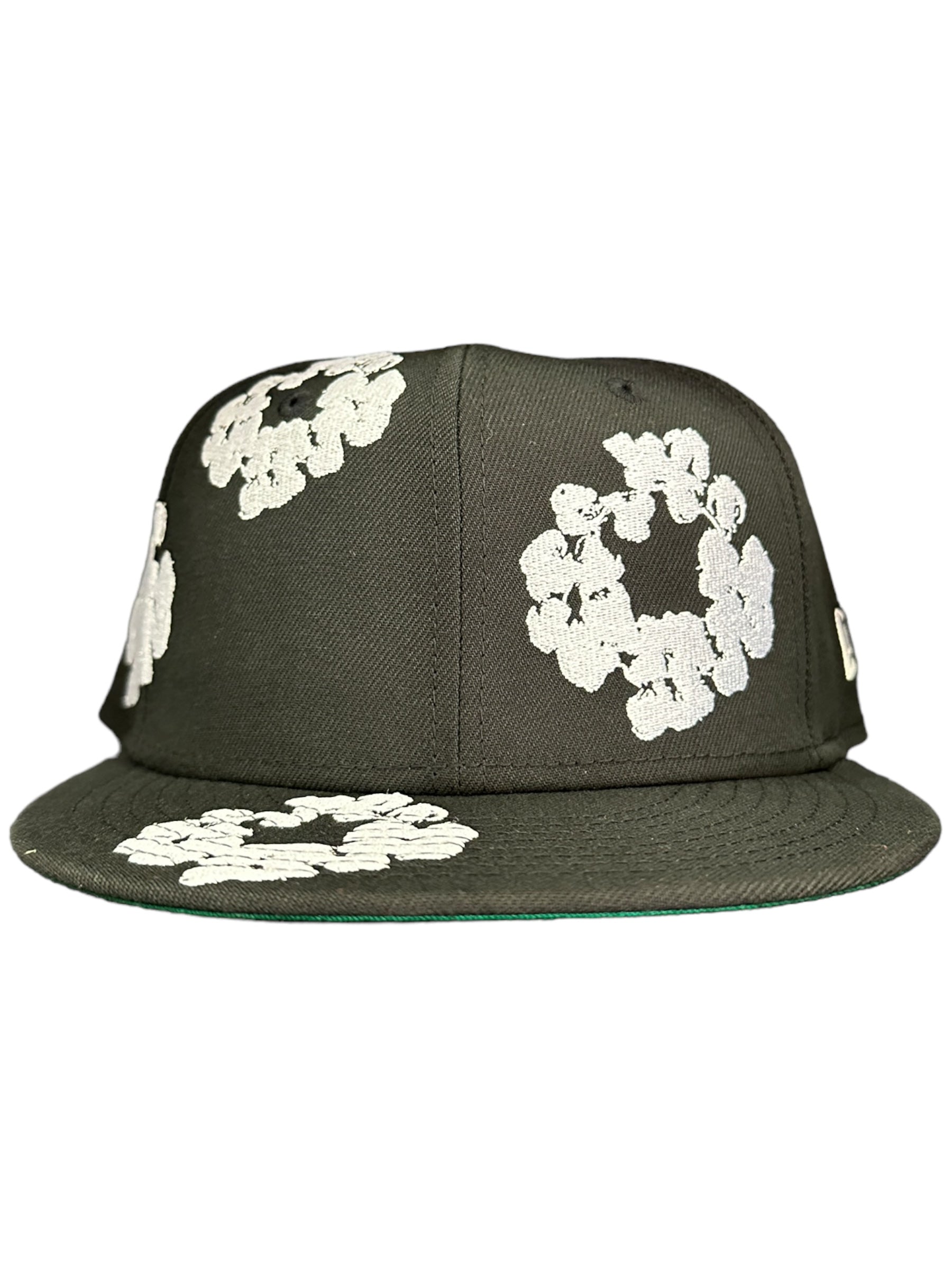 Denim Tears New Era Cotton Wreath 59/50 Cap Black New