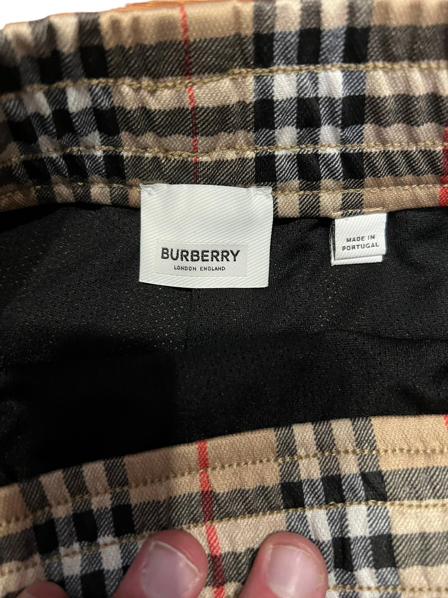 Burberry Check Shorts size S pre-owned
