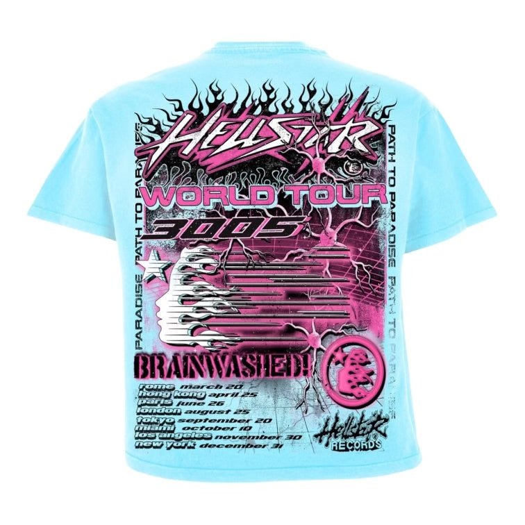 Light Sleeve Sole – Hellstar Tee Short Shirt Neuron Broker Blue The Studios