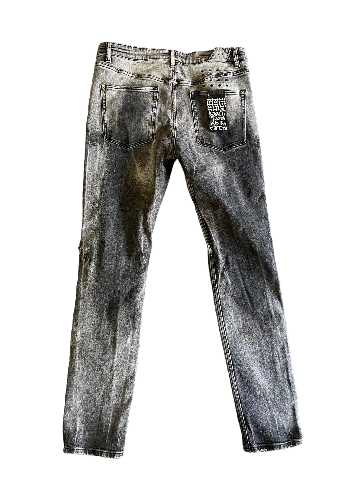 Ksubi Dark Grey Jeans Size 34 Pre-owned