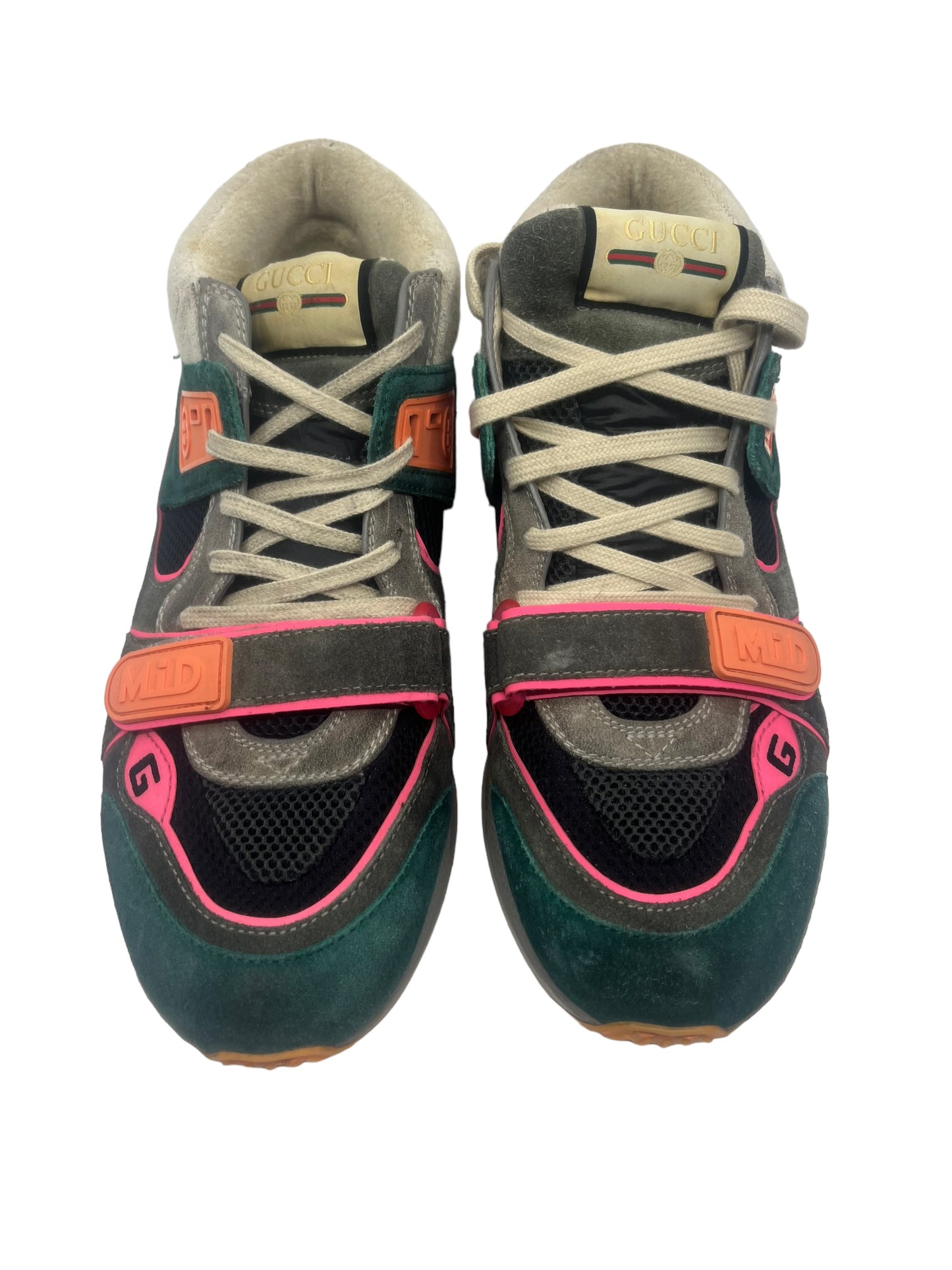 Gucci Ultrapace Mid Green Teal Size 10 pre-Owned