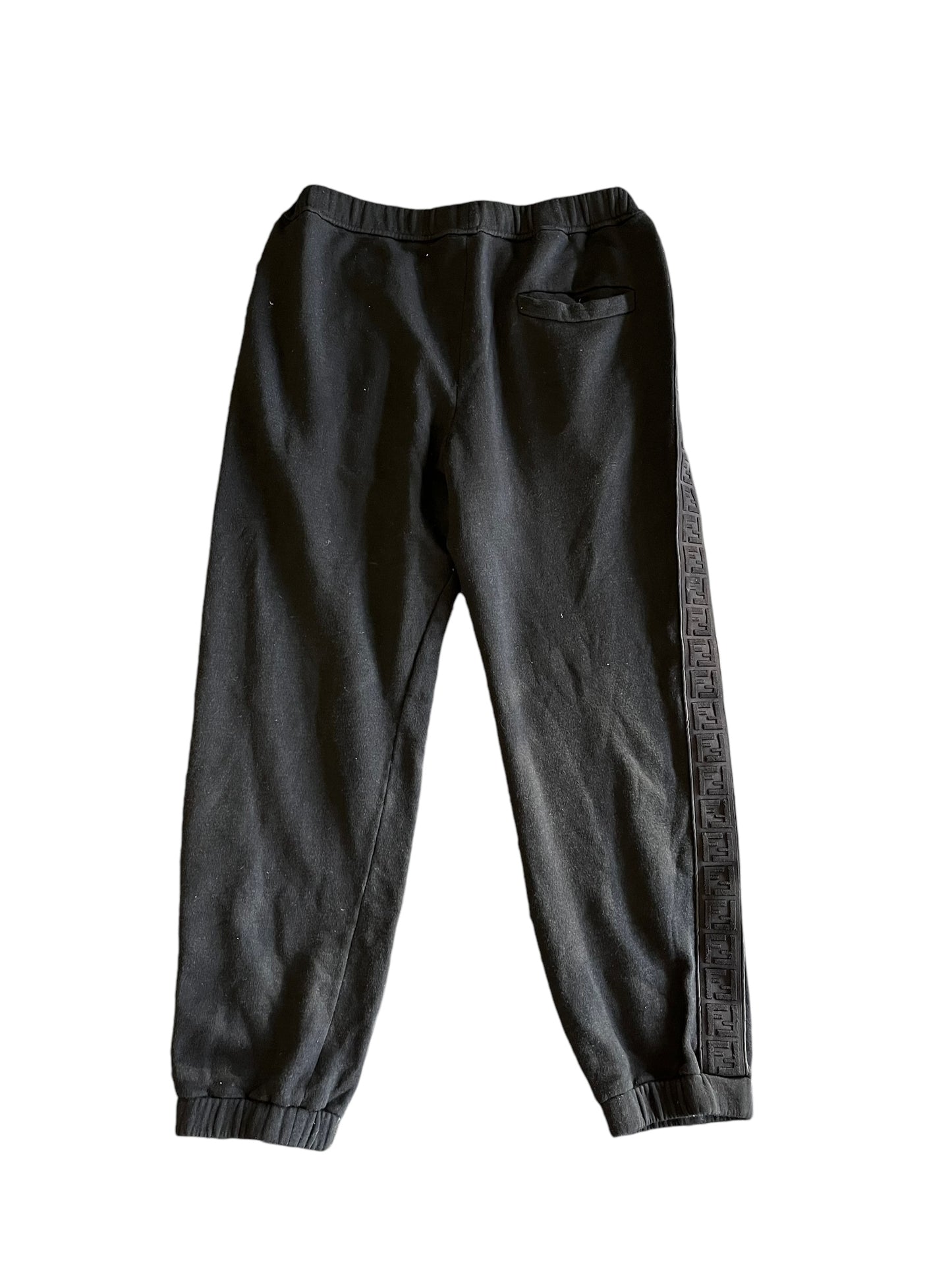 Fendi Black Sweats Pre-Owned Size 50